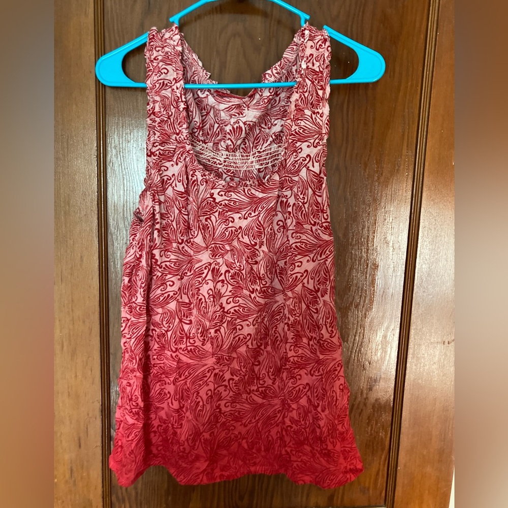 Pink Ombré Butterfly Tank Top 💖💖💖
